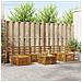Set divani 8 pcs Naturale Legno di Acacia Massello - Foto miniatura 2
