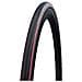 Copertone 700x25 (25-622) Lugano 2 Nero /rosso Piegh. - Foto miniatura 1
