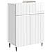 Credenza Bianco Lucido 66 x 34,5 x 92 cm Legno ingegnerizzato - Foto miniatura 2