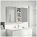 Set di Armadi da Bagno con lo scaffale 3 pcs 80 x 10,5 x 50 cm - Foto miniatura 2