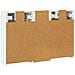 Set di Armadi da Bagno con lo scaffale 3 pcs 80 x 10,5 x 50 cm - Foto miniatura 9