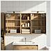 Set di Armadi da Bagno con porta 3 pcs 110 x 10,5 x 60,5 cm - Foto miniatura 4
