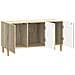 Mobile TV Rovere Sonoma 99 x 34,5 x 50 cm Legno ingegnerizzato - Foto miniatura 3