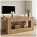 Tavolo consolle Rigato Rovere Artigianale 155 x 29 x 74 cm - Foto miniatura 2