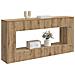 Tavolo consolle Rigato Rovere Artigianale 155 x 29 x 74 cm - Foto miniatura 3