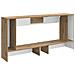 Tavolo consolle Rigato Rovere Artigianale 155 x 29 x 74 cm - Foto miniatura 7