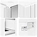 Set di mobili per il bagno 4 pcs Bianco - Foto miniatura 4