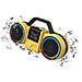 The Roller Altoparlante portatile stereo Giallo 60 W - Foto miniatura 3