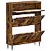Mobile per scarpe HAARLEM 78 x 24 x 103 cm Legno ingegnerizzato - Foto miniatura 3