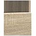 Mobile TV LED Rovere Sonoma Legno ingegnerizzato - Foto miniatura 9