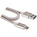 MagiCable USB-C to USB-C argento - Foto miniatura 1