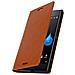 Custodia Per Sony Xperia Xz Premium - Serie First Class In Pelle Camel - Foto miniatura 6