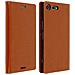 Custodia Per Sony Xperia Xz Premium - Serie First Class In Pelle Camel - Foto miniatura 2