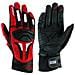 Guanto Sportivo Moto Touring Pelle Enduro Motard Motociclismo Rosso 3xl - Foto miniatura 1