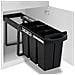 Cestino Estraibile per Mobile Cucina Chiusura Ammortizzata 36L - Foto miniatura 1