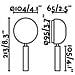 Press, Lampada Da Parete O Applique, - Nero - Foto miniatura 1