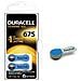 6 Pile Per Protesi Acustiche Udito Sordità Batterie Per Apparecchi Acustici 675 Pr44 Blister Arancio Activair Hearing Aid Easy Tab - Foto miniatura 6