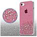 Cadorabo Custodia Compatibile Con Apple Iphone 7 / 7s / 8 / Se 2020 In Rosa Con Glitter - Coperchio Protettivo In Silicone Tpu Flessibile Con Glitter Scintillanti - Foto miniatura 5