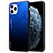 Custodia Compatibile Con Apple Iphone 11 Pro In Blu - Nero - Coperchio Protettivo Bicolore In Vetro Temperato E Silicone Tpu - Foto miniatura 1