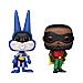 Movies Pop! Sj2- Bugs As Batman & Lebron As Robin Vinyl Figure 9 Cm - Foto miniatura 1