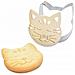 Kit Tagliabiscotti In Rilievo Cat + 5 Penne Pastello Choco - Foto miniatura 1