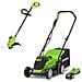 GD24LM33LT25K4 tagliaerba Tagliaerba a spinta Batteria Verde - Foto miniatura 1