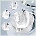 Cecomixer Merengue 5L 1200 Sbattitore con base 1200 W Blu - Foto miniatura 2