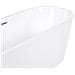 Vasca Da Bagno Freestanding Havana 170 X 73 Cm Bianco - Foto miniatura 6