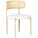 Set Di 2 Sedie Da Pranzo Metallo Legno Chiaro Andover - Foto miniatura 5