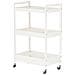 Carrello Da Parrucchiere Estetista Tavolino Su Rotelle Per La Tintura St013wh Carrello Con Ripiani - Foto miniatura 3