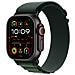 Watch Ultra 2 GPS + Cellular 49mm Cassa Titanio Nero con Dark Green Alpine Loop - Medium - Foto miniatura 1
