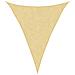 Vela Parasole Sabbia 3x4x4 M 100% Poliestere Oxford - Foto miniatura 2