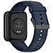 Skg V9 Pro, Cinturino Per Orologio In Silicone Liquido Amazfit Bip5 Unity Darkblue - Foto miniatura 3