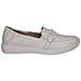 White Softnap Casual Closed Loafers Mocassino Pelle Scarpe Donna Bianco Eu 40, 9-24708-42-160 - Foto miniatura 2