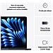 MacBook Air 13'' M4 chip 10-core CPU 8-core GPU, 16GB, 256GB SSD - Mezzanotte - Foto miniatura 9