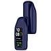 Fibbia Con Clip In Acciaio Per Huawei Band 10/9/8 - Silicone Blue - Foto miniatura 1