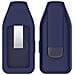 Fibbia Con Clip In Acciaio Per Huawei Band 10/9/8 - Silicone Blue - Foto miniatura 6