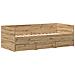 Daybed Rovere Artigianale Legno Ingegnerizzato 90 x 190 cm - Foto miniatura 3