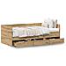 Daybed Rovere Artigianale Legno Ingegnerizzato 90 x 190 cm - Foto miniatura 4