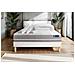 Pacchetto Letto Completo - Materasso 140x200cm + Box Spring Con Doghe (kit) + 2 Cuscini + Piumino - Actiflex Touch - Foto miniatura 1