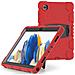 Custodia Per Samsung Galaxy Tab A7 10.5” Armored Con Supporto Rosso - Foto miniatura 2