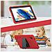 Custodia Per Samsung Galaxy Tab A7 10.5” Armored Con Supporto Rosso - Foto miniatura 3