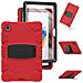 Custodia Per Samsung Galaxy Tab A7 10.5” Armored Con Supporto Rosso - Foto miniatura 4