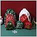 Sacchetti Natalizi In Cotone Con Coulisse 15x20cm (confezione Da 5) - Sacchi Regalo Festivi - Foto miniatura 4