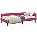 Struttura del letto ad angolo Rosso vino 90 x 190 cm - Foto miniatura 3