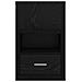 Armadietto per letto 2 pcs Rovere nero 48.5 x 32.5 x 80 cm - Foto miniatura 7
