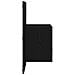 Armadietto per letto 2 pcs Rovere nero 48.5 x 32.5 x 80 cm - Foto miniatura 8