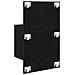 Armadietto per letto 2 pcs Rovere nero 48.5 x 32.5 x 80 cm - Foto miniatura 9