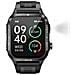 Smartwatch Con Luce - Fitness Tracker, Monitoraggio Frequenza Cardiaca E Sonno, Compatibile Con Da Fit App Black&white - Foto miniatura 3
