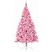 Albero di Natale artificiale con luci integrate Rosa 240 cm PVC - Foto miniatura 4